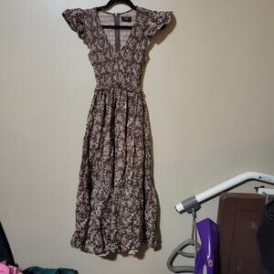 slim fit dress slacks Raspberry Plum Dorothea Dress 11-12 / Beige main image 1